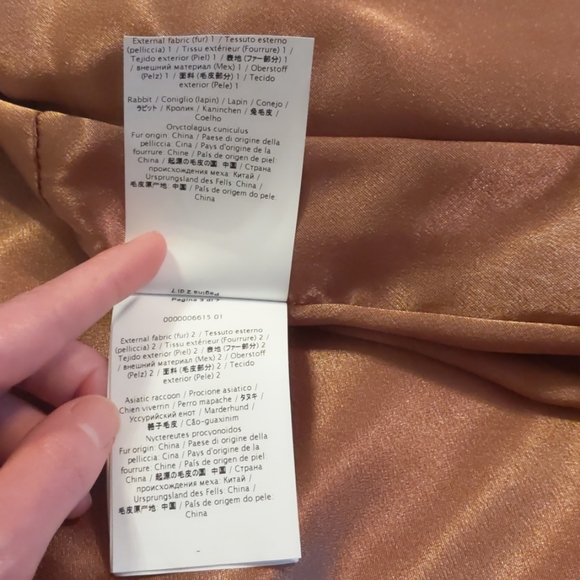 🆕 VALENTINO 100% Rabbit Fur Leopard Print Coat - Picture 11 of 15